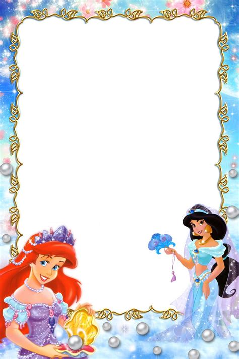 disney border clipart|disney princess borders and frames.